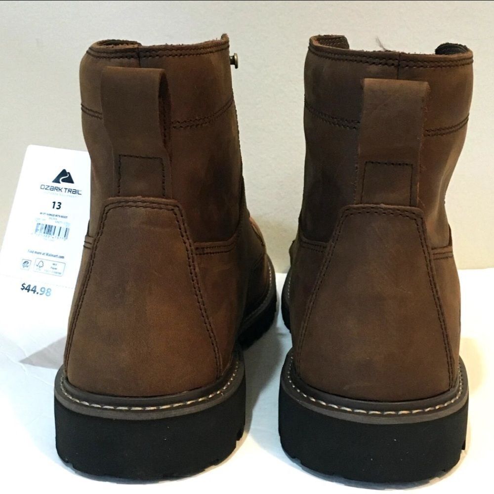 OZARK TRAIL MEN'S Size 13 Boots RANGE CLEAN TOE MOUNTAIN HIKING & HUNTING NIB - Picture 4 of 9